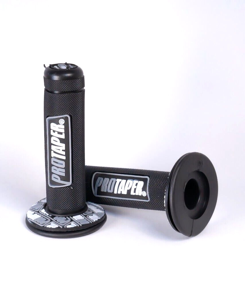 ProTaper Griffe Lenkergriffe Motorrad Griffgummis Schwarz 22/24mm UNIVERSAL