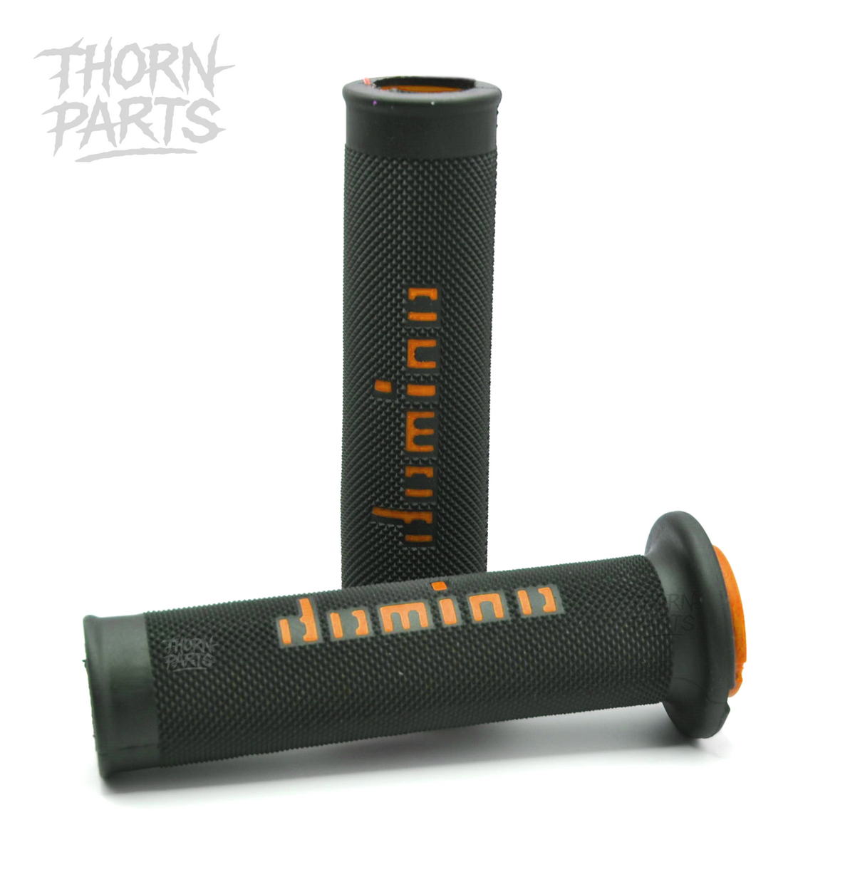 Domino Griffe Lenkergriffe Motorrad Griffgummis Orange 22/24mm UNIVERSAL