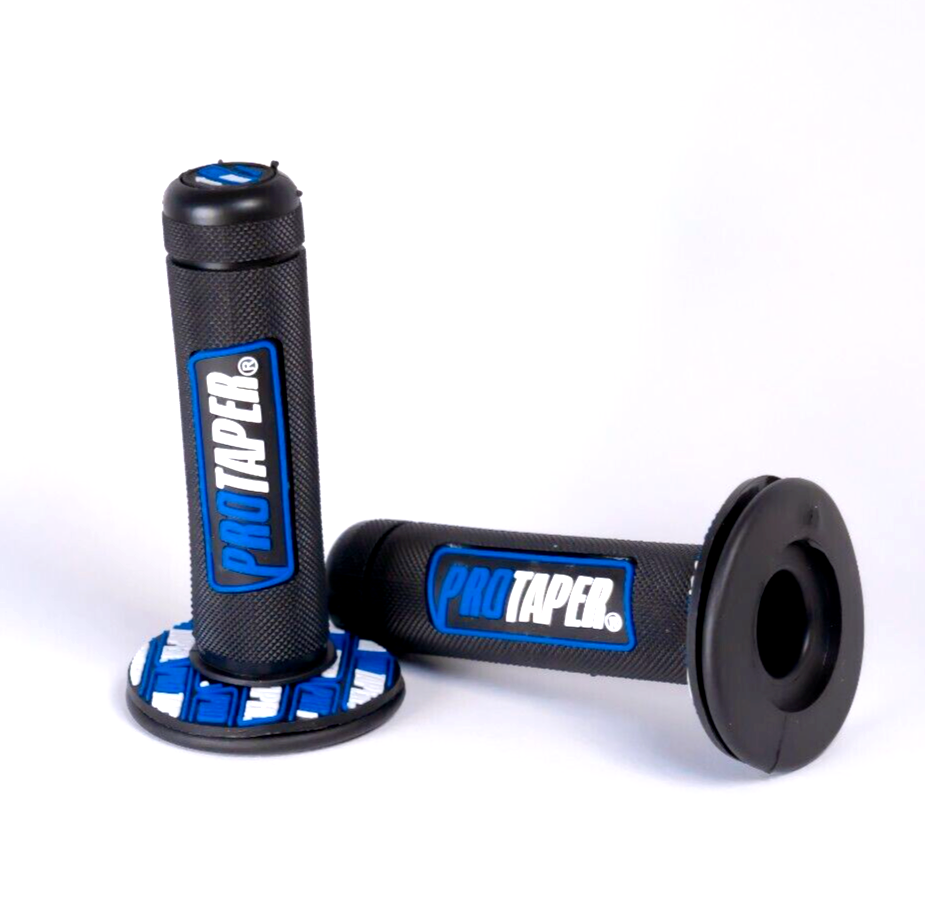 ProTaper Griffe Lenkergriffe Motorrad Griffgummis Blau 22/24mm UNIVERSAL