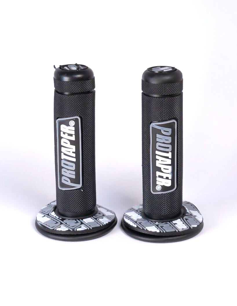 ProTaper Griffe Lenkergriffe Motorrad Griffgummis Schwarz 22/24mm UNIVERSAL