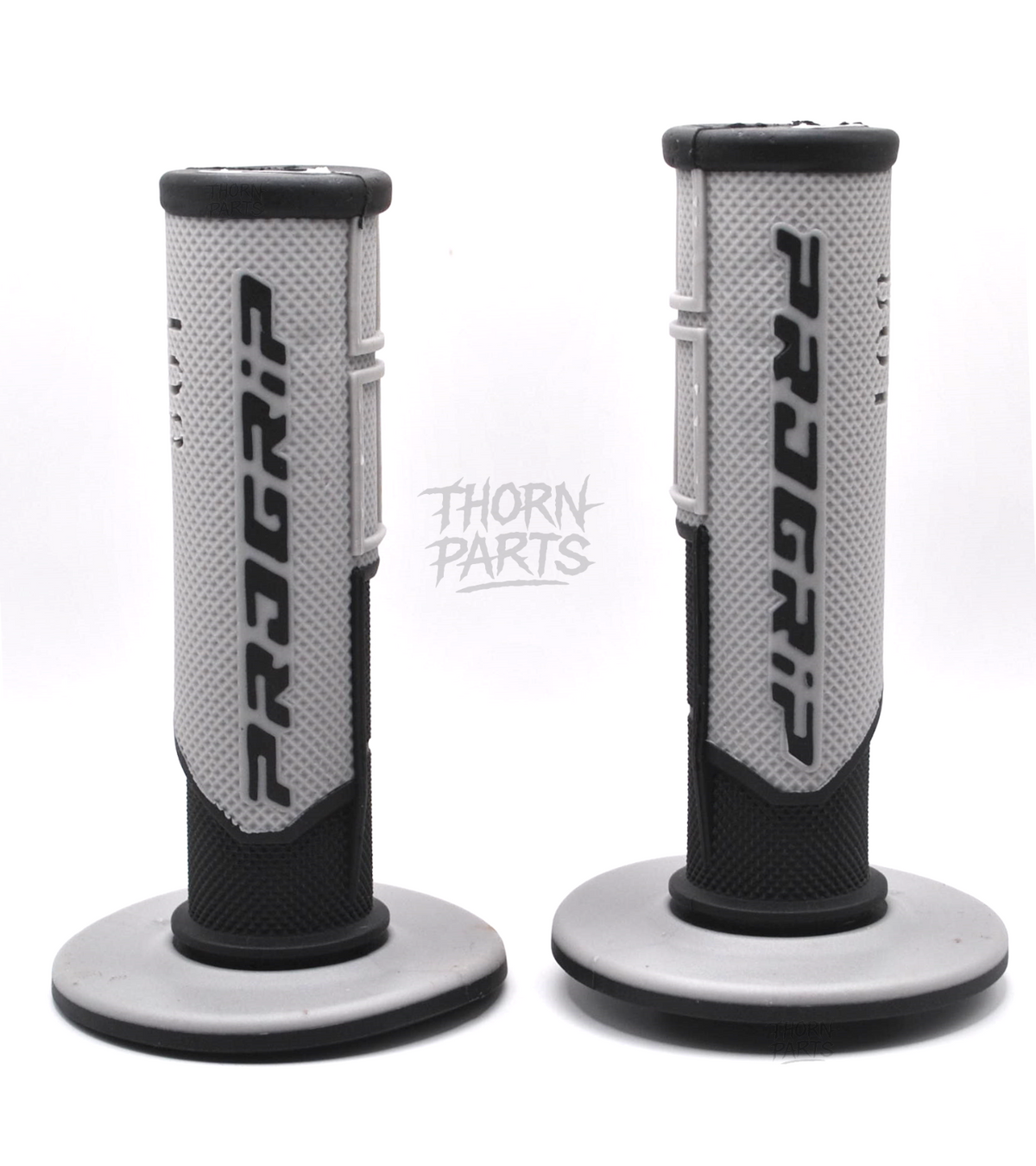 ProGrip 801 Griffe Lenkergriffe Motorrad Griffgummis Grau 22/24mm UNIVERSAL