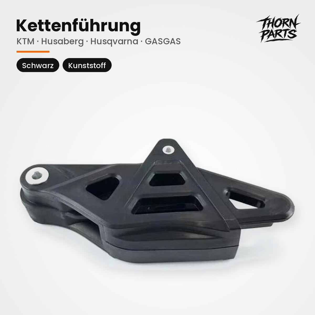 Kettenführung KTM SX SX-F XC-F Husqvarna TC FC GASGAS MC 2016-2023 schwarz