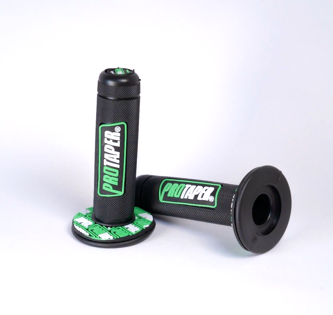 ProTaper Griffe Lenkergriffe Motorrad Griffgummis Grün 22/24mm UNIVERSAL
