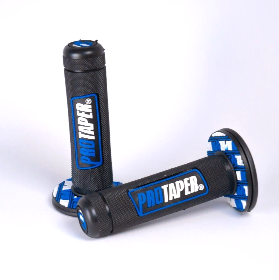 ProTaper Griffe Lenkergriffe Motorrad Griffgummis Blau 22/24mm UNIVERSAL