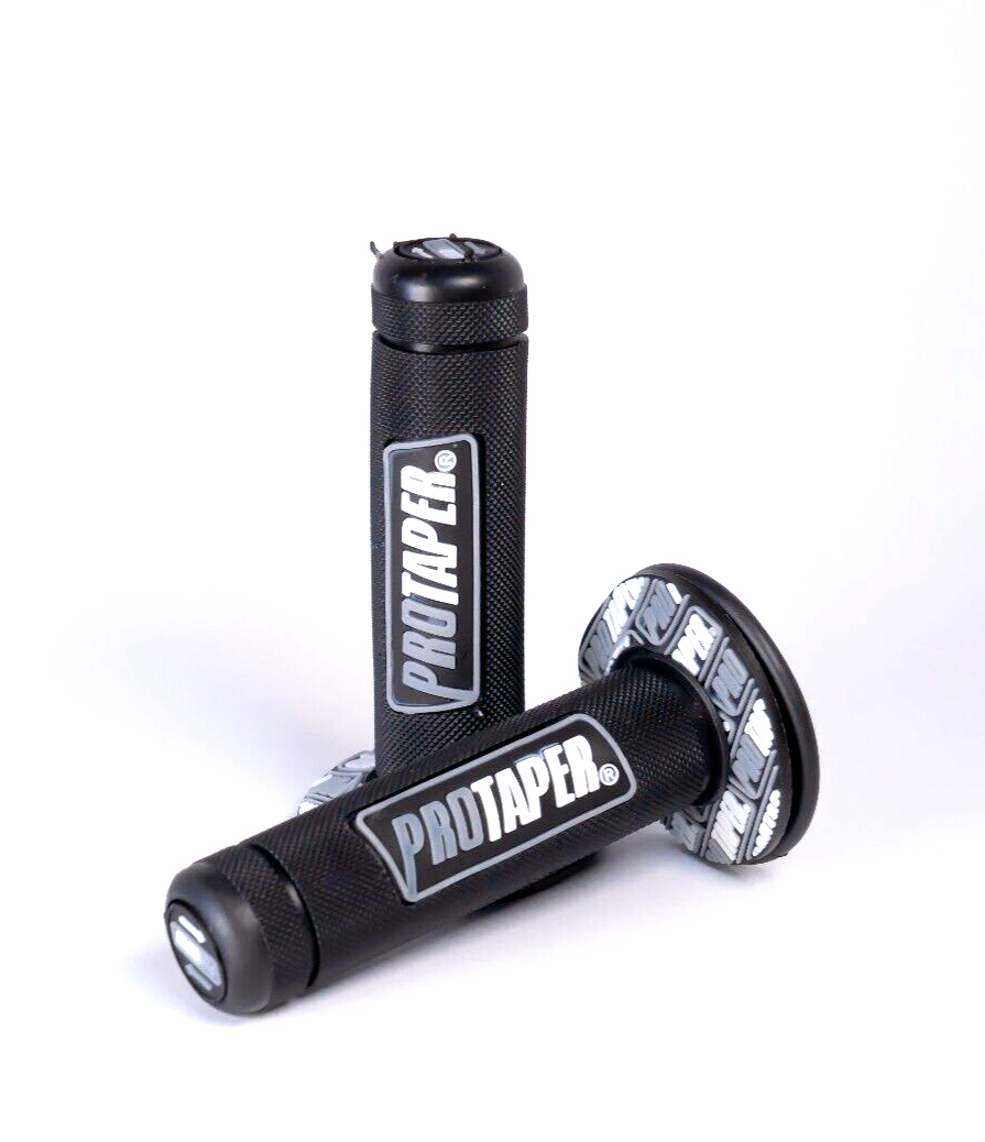 ProTaper Griffe Lenkergriffe Motorrad Griffgummis Schwarz 22/24mm UNIVERSAL