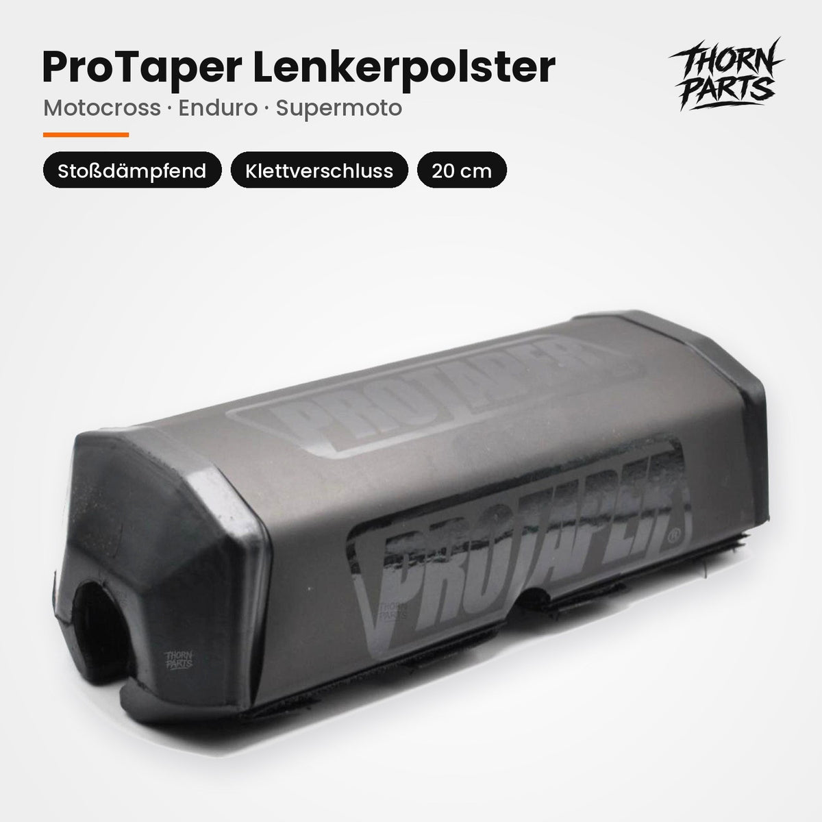 ProTaper Lenkerpolster  Motorrad Motocross Schwarz UNIVERSAL